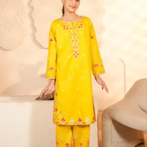 Zuma Teen Girls Blue Printed Lawn Suit
